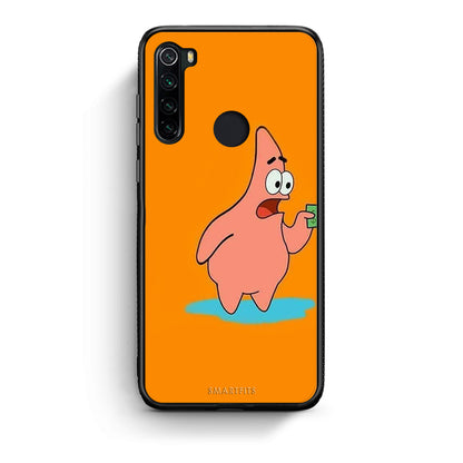Xiaomi Redmi Note 8 No Money 1 Θήκη Αγίου Βαλεντίνου από τη Smartfits με σχέδιο στο πίσω μέρος και μαύρο περίβλημα | Smartphone case with colorful back and black bezels by Smartfits