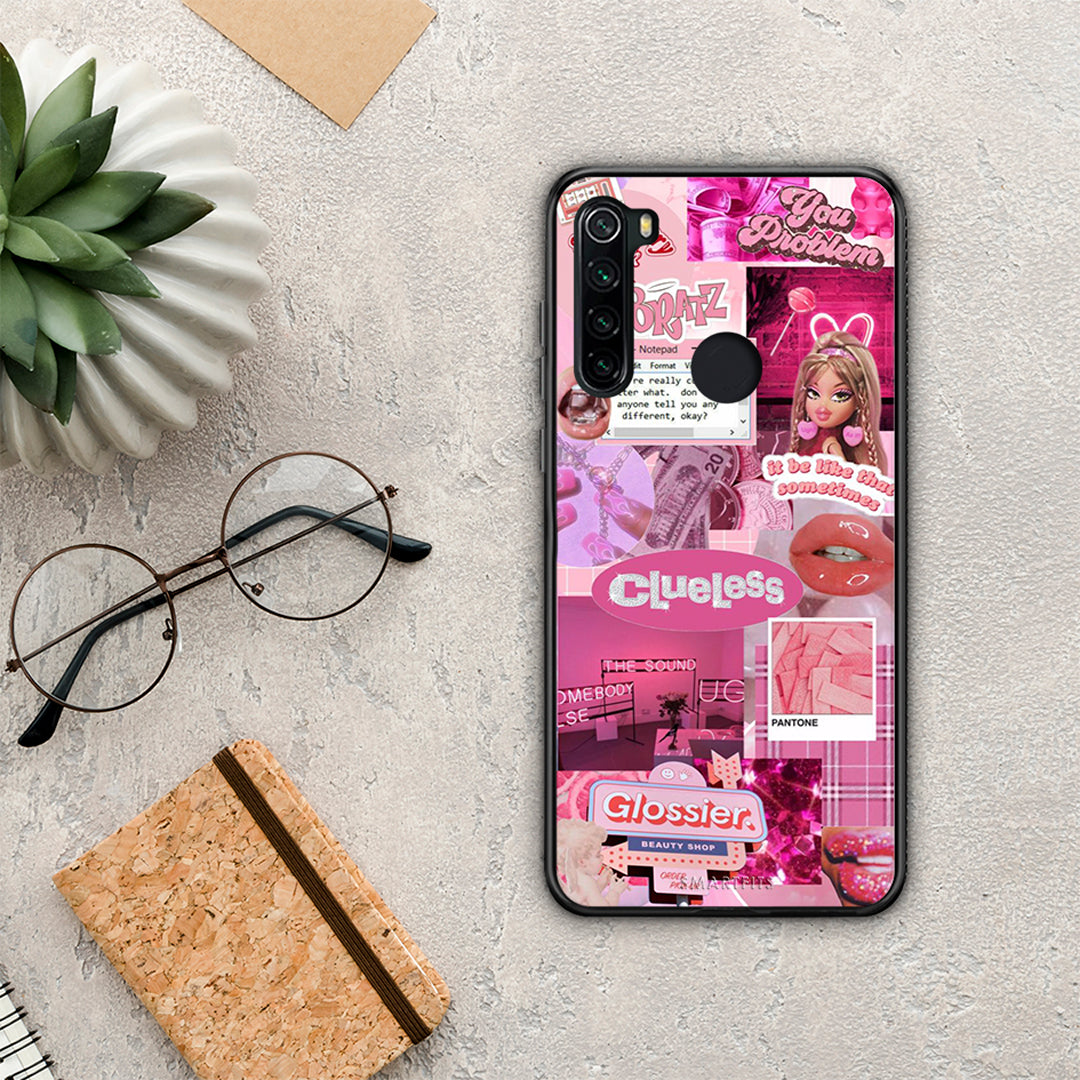 Pink Love - Xiaomi Redmi Note 8 θήκη