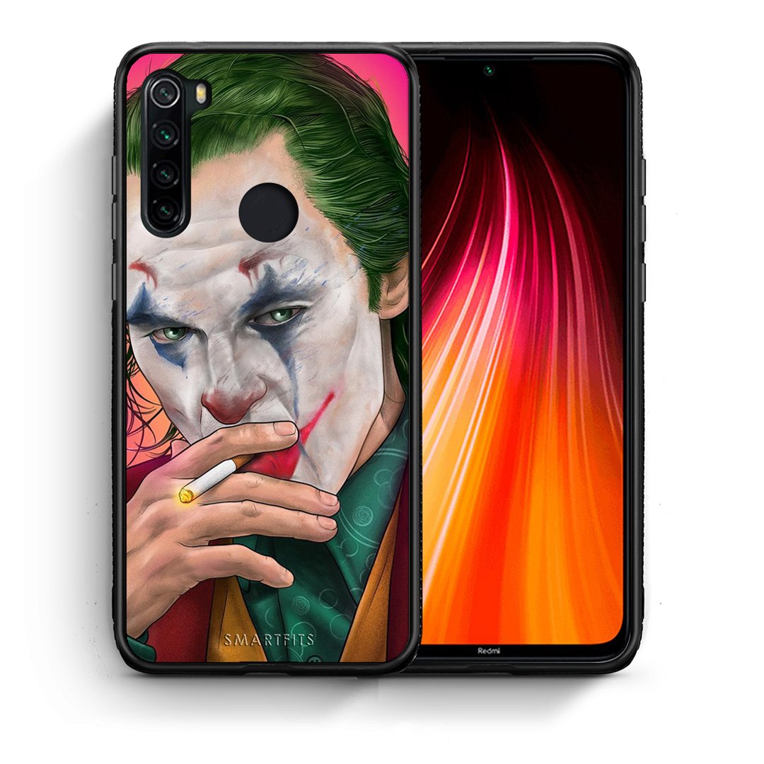 Θήκη Xiaomi Redmi Note 8 JokesOnU PopArt από τη Smartfits με σχέδιο στο πίσω μέρος και μαύρο περίβλημα | Xiaomi Redmi Note 8 JokesOnU PopArt case with colorful back and black bezels