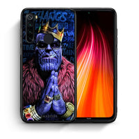 Thumbnail for Θήκη Xiaomi Redmi Note 8 Thanos PopArt από τη Smartfits με σχέδιο στο πίσω μέρος και μαύρο περίβλημα | Xiaomi Redmi Note 8 Thanos PopArt case with colorful back and black bezels