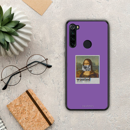 Popart Monalisa - Xiaomi Redmi Note 8 θήκη