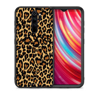 Thumbnail for Θήκη Xiaomi Redmi Note 8 Pro Leopard Animal από τη Smartfits με σχέδιο στο πίσω μέρος και μαύρο περίβλημα | Xiaomi Redmi Note 8 Pro Leopard Animal case with colorful back and black bezels
