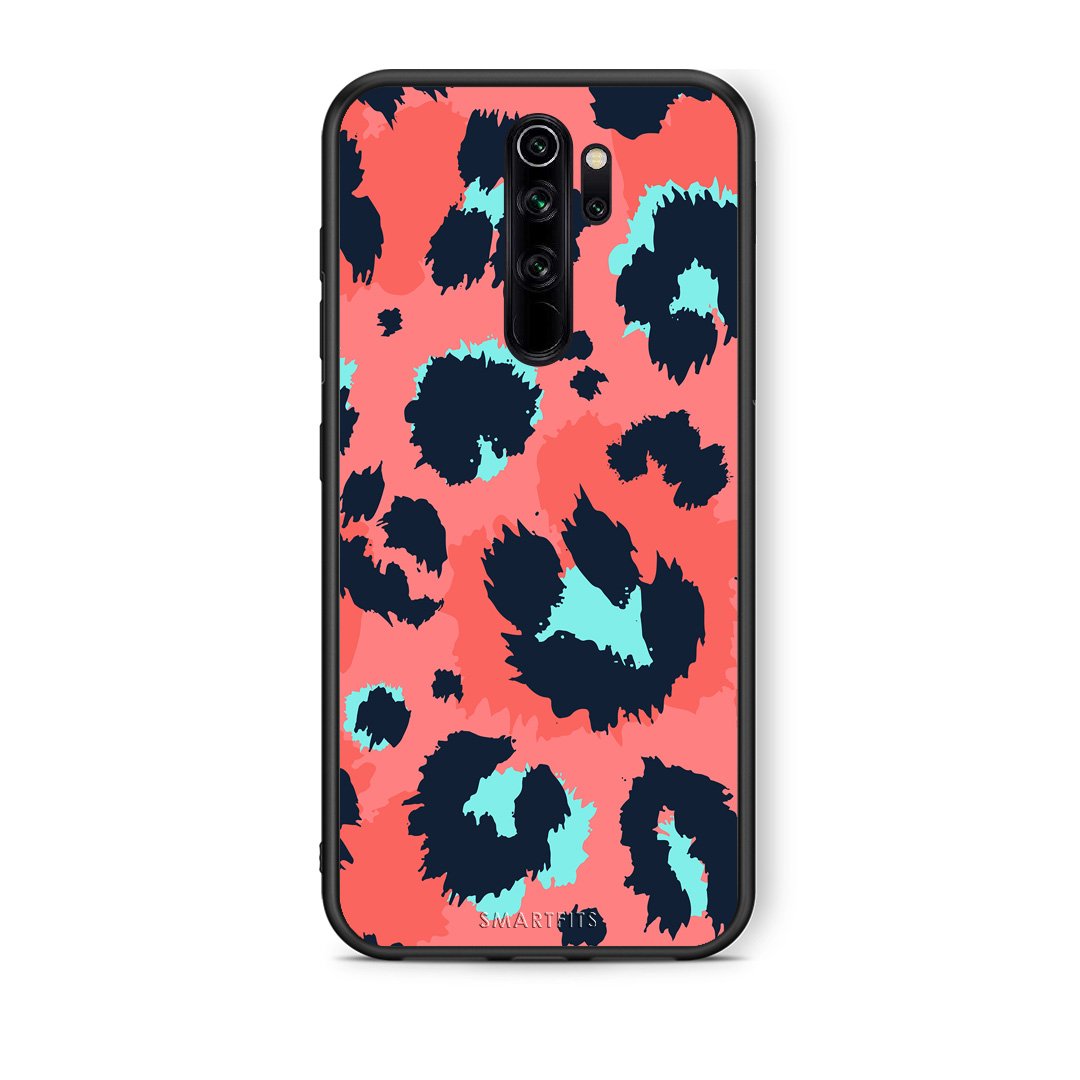 22 - Xiaomi Redmi Note 8 Pro Pink Leopard Animal case, cover, bumper