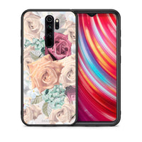 Thumbnail for Θήκη Xiaomi Redmi Note 8 Pro Bouquet Floral από τη Smartfits με σχέδιο στο πίσω μέρος και μαύρο περίβλημα | Xiaomi Redmi Note 8 Pro Bouquet Floral case with colorful back and black bezels