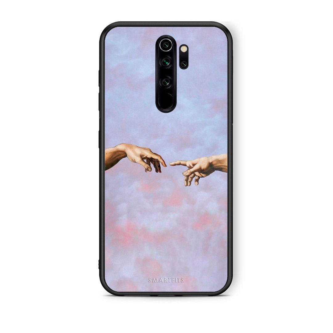 Xiaomi Redmi Note 8 Pro Adam Hand θήκη από τη Smartfits με σχέδιο στο πίσω μέρος και μαύρο περίβλημα | Smartphone case with colorful back and black bezels by Smartfits