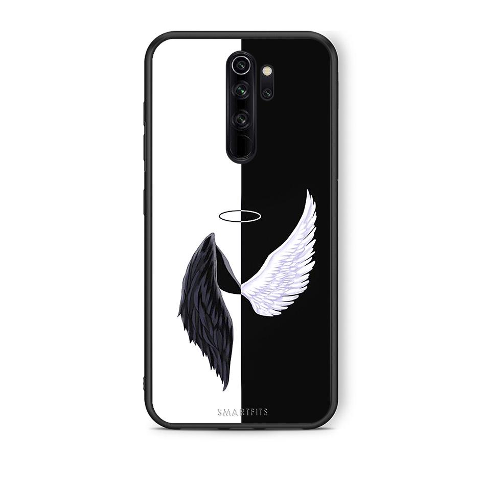 Xiaomi Redmi Note 8 Pro Angels Demons θήκη από τη Smartfits με σχέδιο στο πίσω μέρος και μαύρο περίβλημα | Smartphone case with colorful back and black bezels by Smartfits