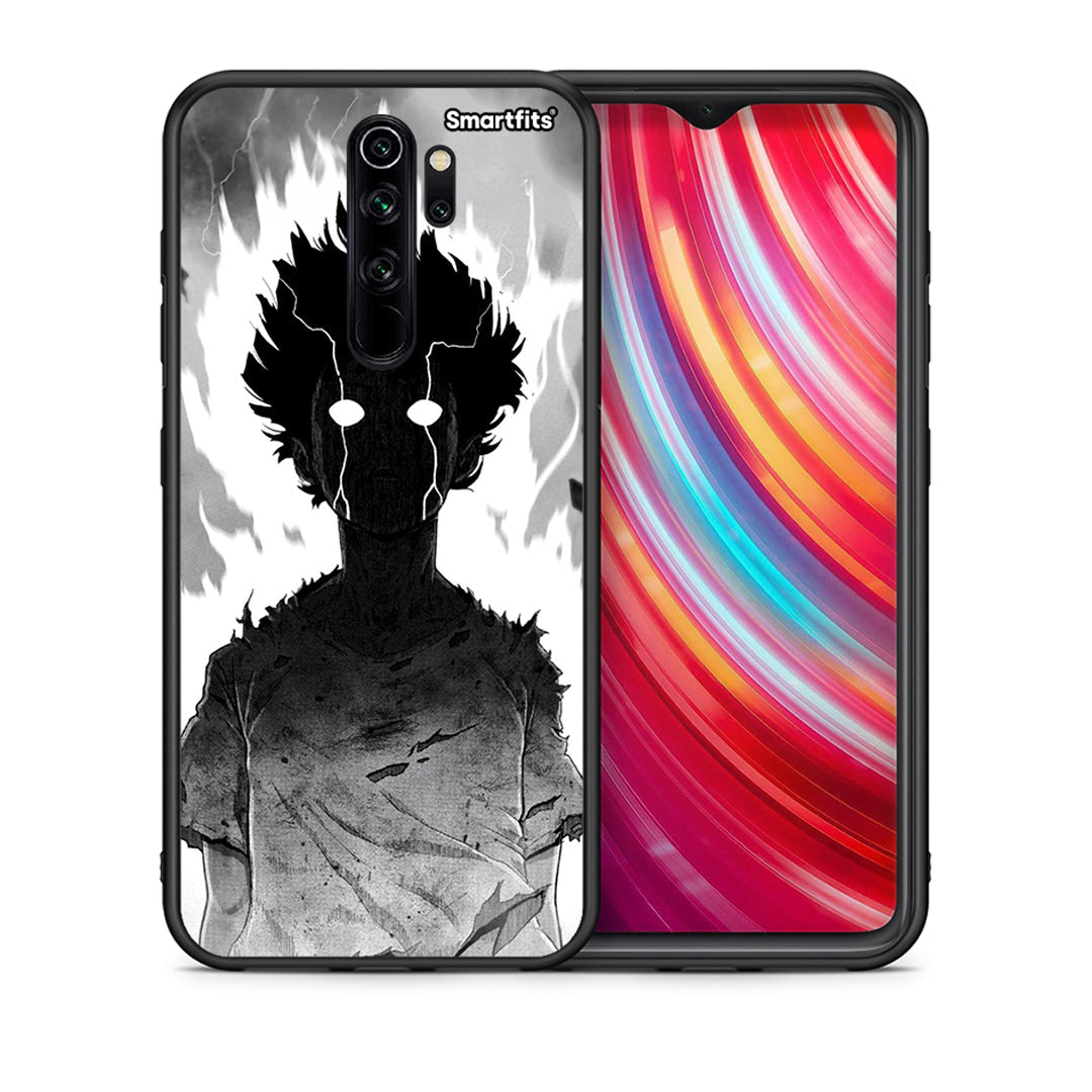 Θήκη Xiaomi Redmi Note 8 Pro Anime Boy από τη Smartfits με σχέδιο στο πίσω μέρος και μαύρο περίβλημα | Xiaomi Redmi Note 8 Pro Anime Boy case with colorful back and black bezels
