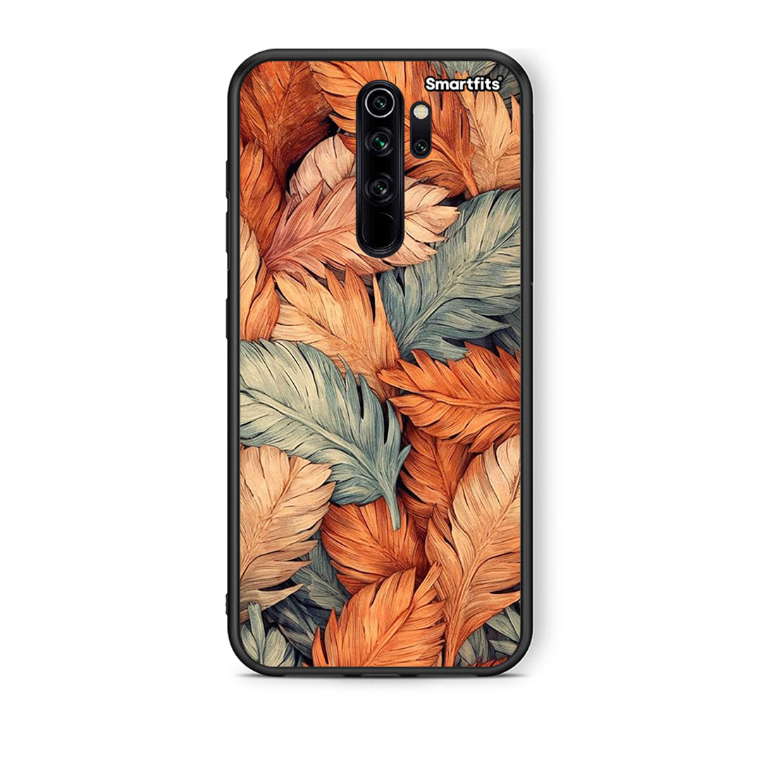 Xiaomi Redmi Note 8 Pro Autumn Leaves Θήκη από τη Smartfits με σχέδιο στο πίσω μέρος και μαύρο περίβλημα | Smartphone case with colorful back and black bezels by Smartfits