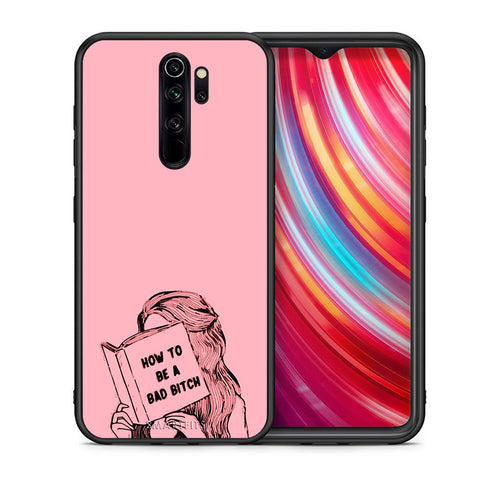 Θήκη Xiaomi Redmi Note 8 Pro Bad Bitch από τη Smartfits με σχέδιο στο πίσω μέρος και μαύρο περίβλημα | Xiaomi Redmi Note 8 Pro Bad Bitch case with colorful back and black bezels