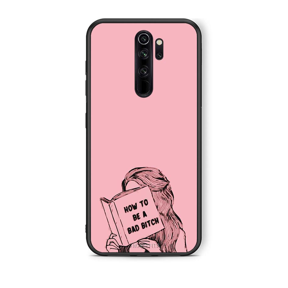 Xiaomi Redmi Note 8 Pro Bad Bitch θήκη από τη Smartfits με σχέδιο στο πίσω μέρος και μαύρο περίβλημα | Smartphone case with colorful back and black bezels by Smartfits