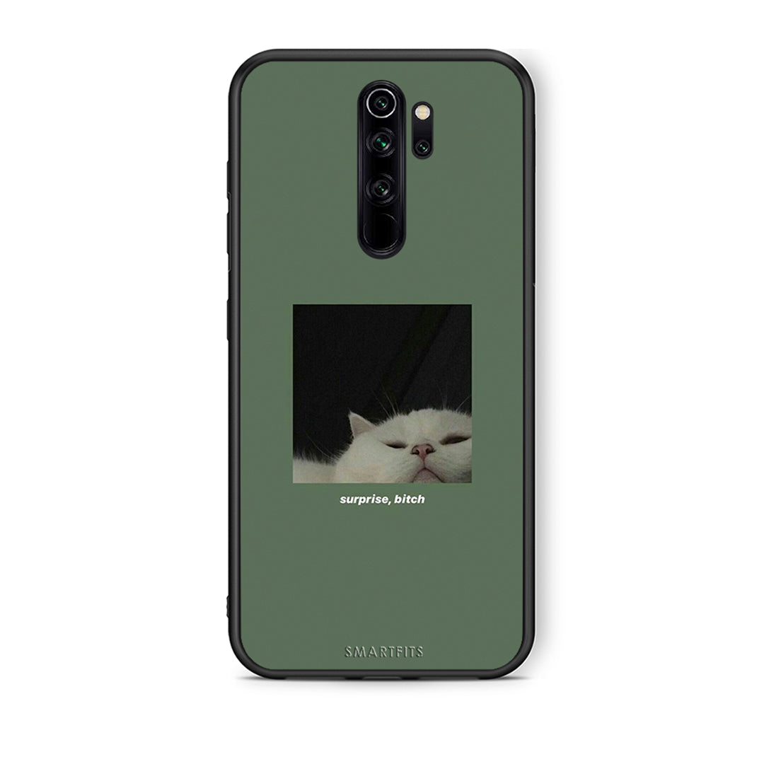 Xiaomi Redmi Note 8 Pro Bitch Surprise θήκη από τη Smartfits με σχέδιο στο πίσω μέρος και μαύρο περίβλημα | Smartphone case with colorful back and black bezels by Smartfits