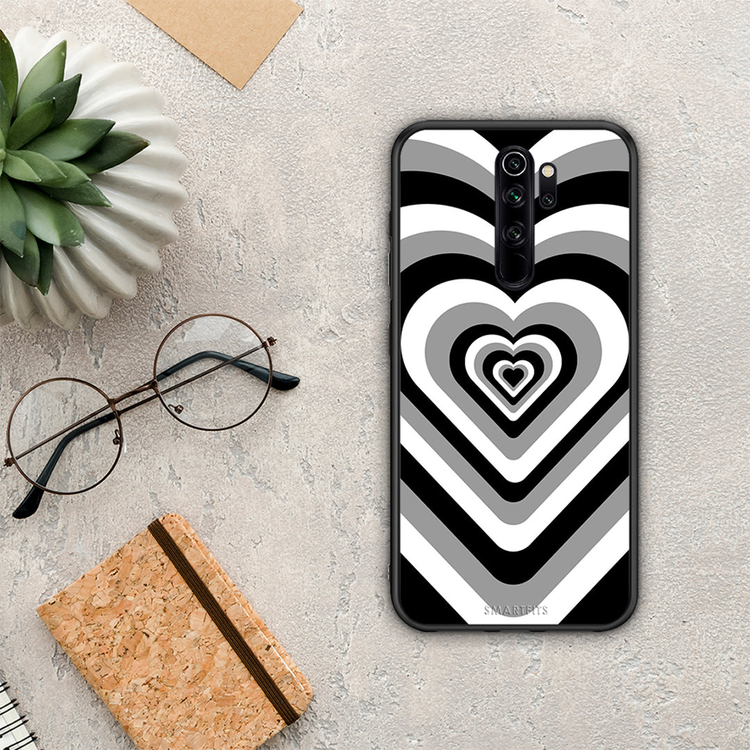 Black Hearts - Xiaomi Redmi Note 8 Pro θήκη