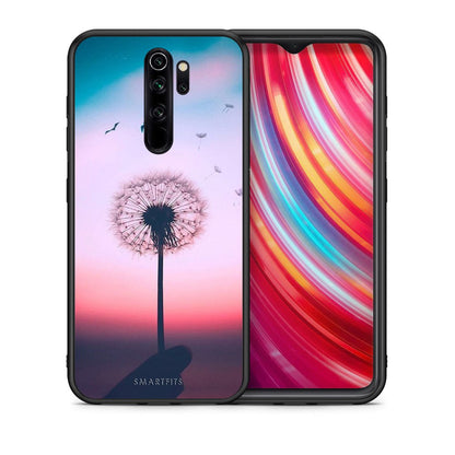Θήκη Xiaomi Redmi Note 8 Pro Wish Boho από τη Smartfits με σχέδιο στο πίσω μέρος και μαύρο περίβλημα | Xiaomi Redmi Note 8 Pro Wish Boho case with colorful back and black bezels