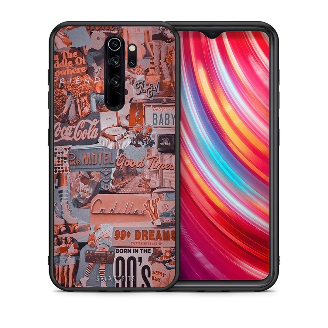 Θήκη Xiaomi Redmi Note 8 Pro Born In 90s από τη Smartfits με σχέδιο στο πίσω μέρος και μαύρο περίβλημα | Xiaomi Redmi Note 8 Pro Born In 90s case with colorful back and black bezels