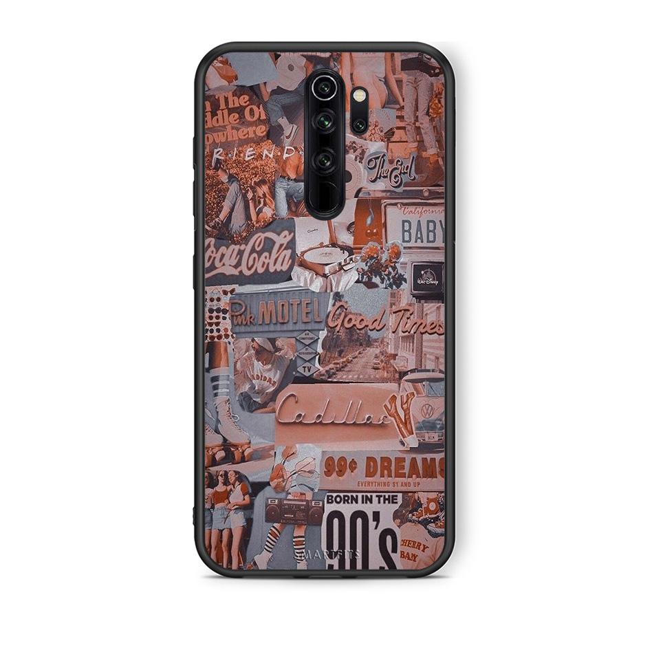 Xiaomi Redmi Note 8 Pro Born In 90s θήκη από τη Smartfits με σχέδιο στο πίσω μέρος και μαύρο περίβλημα | Smartphone case with colorful back and black bezels by Smartfits