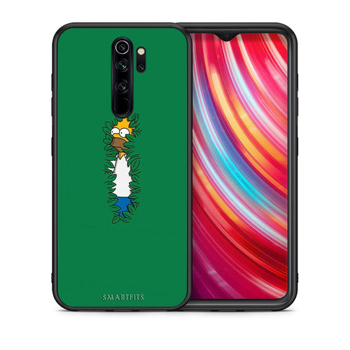 Θήκη Αγίου Βαλεντίνου Xiaomi Redmi Note 8 Pro Bush Man από τη Smartfits με σχέδιο στο πίσω μέρος και μαύρο περίβλημα | Xiaomi Redmi Note 8 Pro Bush Man case with colorful back and black bezels