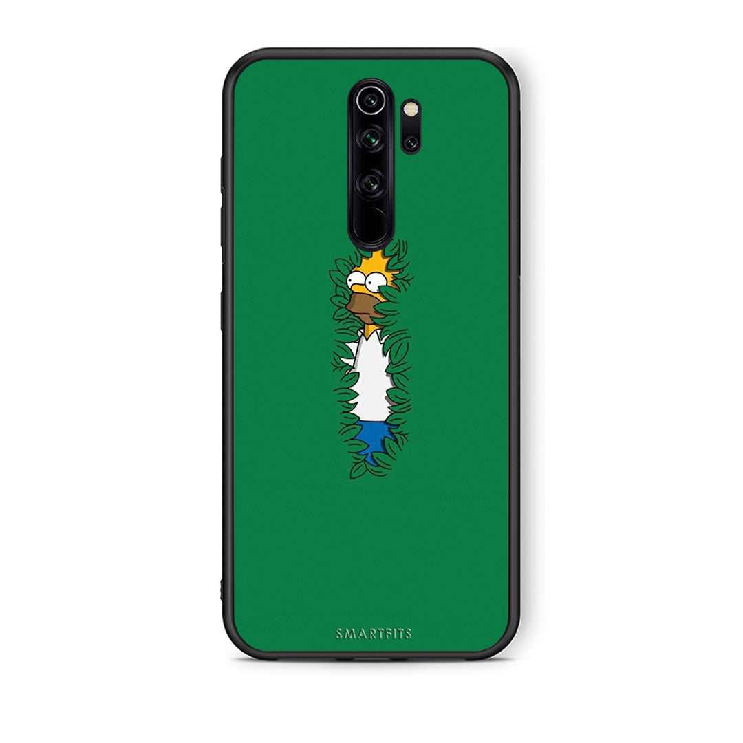 Xiaomi Redmi Note 8 Pro Bush Man Θήκη Αγίου Βαλεντίνου από τη Smartfits με σχέδιο στο πίσω μέρος και μαύρο περίβλημα | Smartphone case with colorful back and black bezels by Smartfits