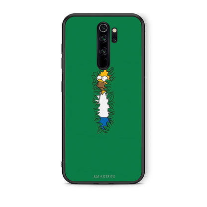 Xiaomi Redmi Note 8 Pro Bush Man Θήκη Αγίου Βαλεντίνου από τη Smartfits με σχέδιο στο πίσω μέρος και μαύρο περίβλημα | Smartphone case with colorful back and black bezels by Smartfits