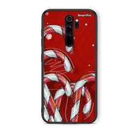 Thumbnail for Xiaomi Redmi Note 8 Pro Candy Cane θήκη από τη Smartfits με σχέδιο στο πίσω μέρος και μαύρο περίβλημα | Smartphone case with colorful back and black bezels by Smartfits