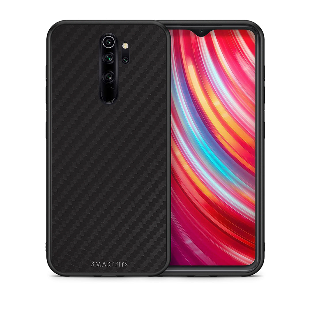 Θήκη Xiaomi Redmi Note 8 Pro Carbon Black από τη Smartfits με σχέδιο στο πίσω μέρος και μαύρο περίβλημα | Xiaomi Redmi Note 8 Pro Carbon Black case with colorful back and black bezels