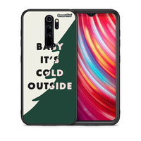 Thumbnail for Θήκη Xiaomi Redmi Note 8 Pro Cold Outside από τη Smartfits με σχέδιο στο πίσω μέρος και μαύρο περίβλημα | Xiaomi Redmi Note 8 Pro Cold Outside case with colorful back and black bezels