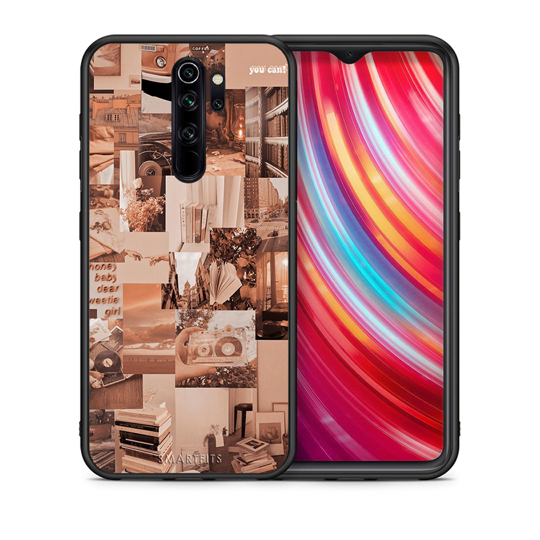 Θήκη Αγίου Βαλεντίνου Xiaomi Redmi Note 8 Pro Collage You Can από τη Smartfits με σχέδιο στο πίσω μέρος και μαύρο περίβλημα | Xiaomi Redmi Note 8 Pro Collage You Can case with colorful back and black bezels