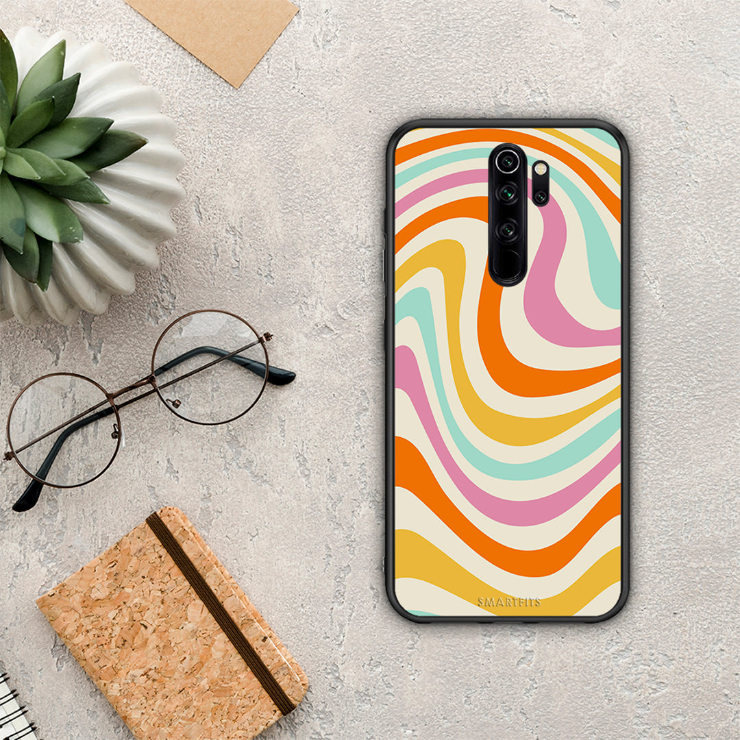 Colourful Waves - Xiaomi Redmi Note 8 Pro θήκη