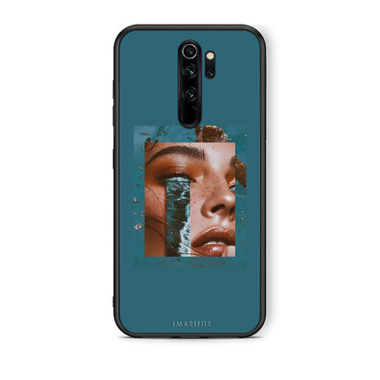 Xiaomi Redmi Note 8 Pro Cry An Ocean θήκη από τη Smartfits με σχέδιο στο πίσω μέρος και μαύρο περίβλημα | Smartphone case with colorful back and black bezels by Smartfits