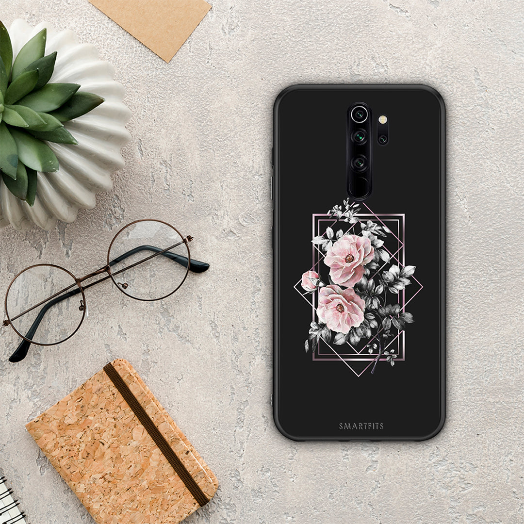 Flower Frame - Xiaomi Redmi Note 8 Pro θήκη