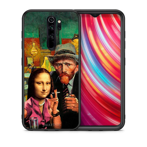 Θήκη Xiaomi Redmi Note 8 Pro Funny Art από τη Smartfits με σχέδιο στο πίσω μέρος και μαύρο περίβλημα | Xiaomi Redmi Note 8 Pro Funny Art case with colorful back and black bezels