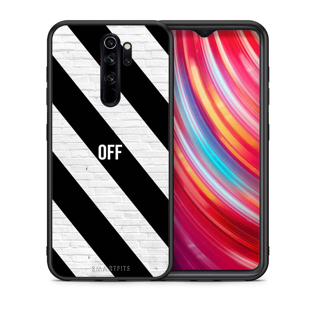 Θήκη Xiaomi Redmi Note 8 Pro Get Off από τη Smartfits με σχέδιο στο πίσω μέρος και μαύρο περίβλημα | Xiaomi Redmi Note 8 Pro Get Off case with colorful back and black bezels