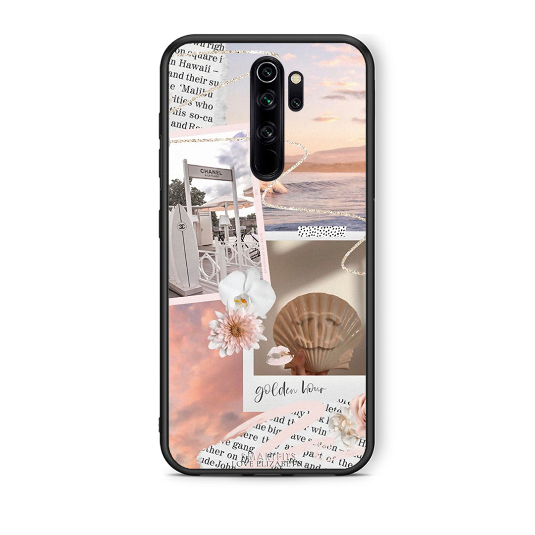 Xiaomi Redmi Note 8 Pro Golden Hour Θήκη Αγίου Βαλεντίνου από τη Smartfits με σχέδιο στο πίσω μέρος και μαύρο περίβλημα | Smartphone case with colorful back and black bezels by Smartfits