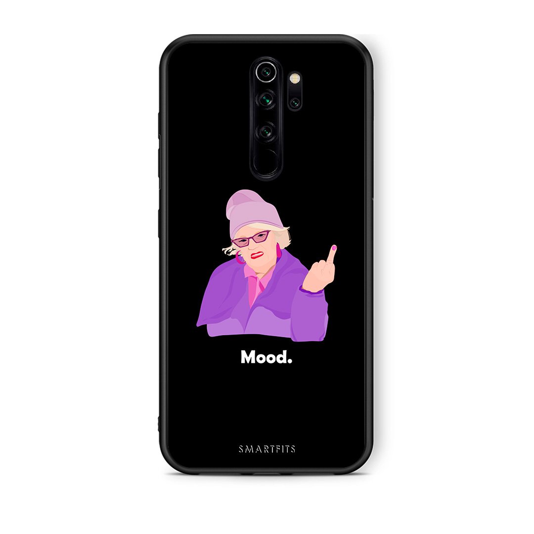 Xiaomi Redmi Note 8 Pro Grandma Mood Black θήκη από τη Smartfits με σχέδιο στο πίσω μέρος και μαύρο περίβλημα | Smartphone case with colorful back and black bezels by Smartfits