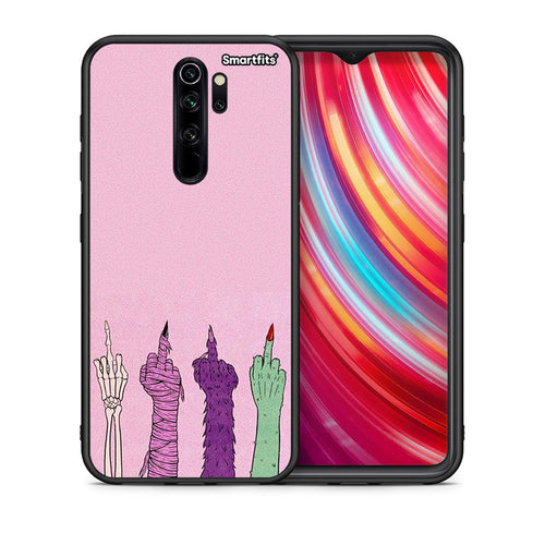 Θήκη Xiaomi Redmi Note 8 Pro Halloween Be A Lady από τη Smartfits με σχέδιο στο πίσω μέρος και μαύρο περίβλημα | Xiaomi Redmi Note 8 Pro Halloween Be A Lady case with colorful back and black bezels