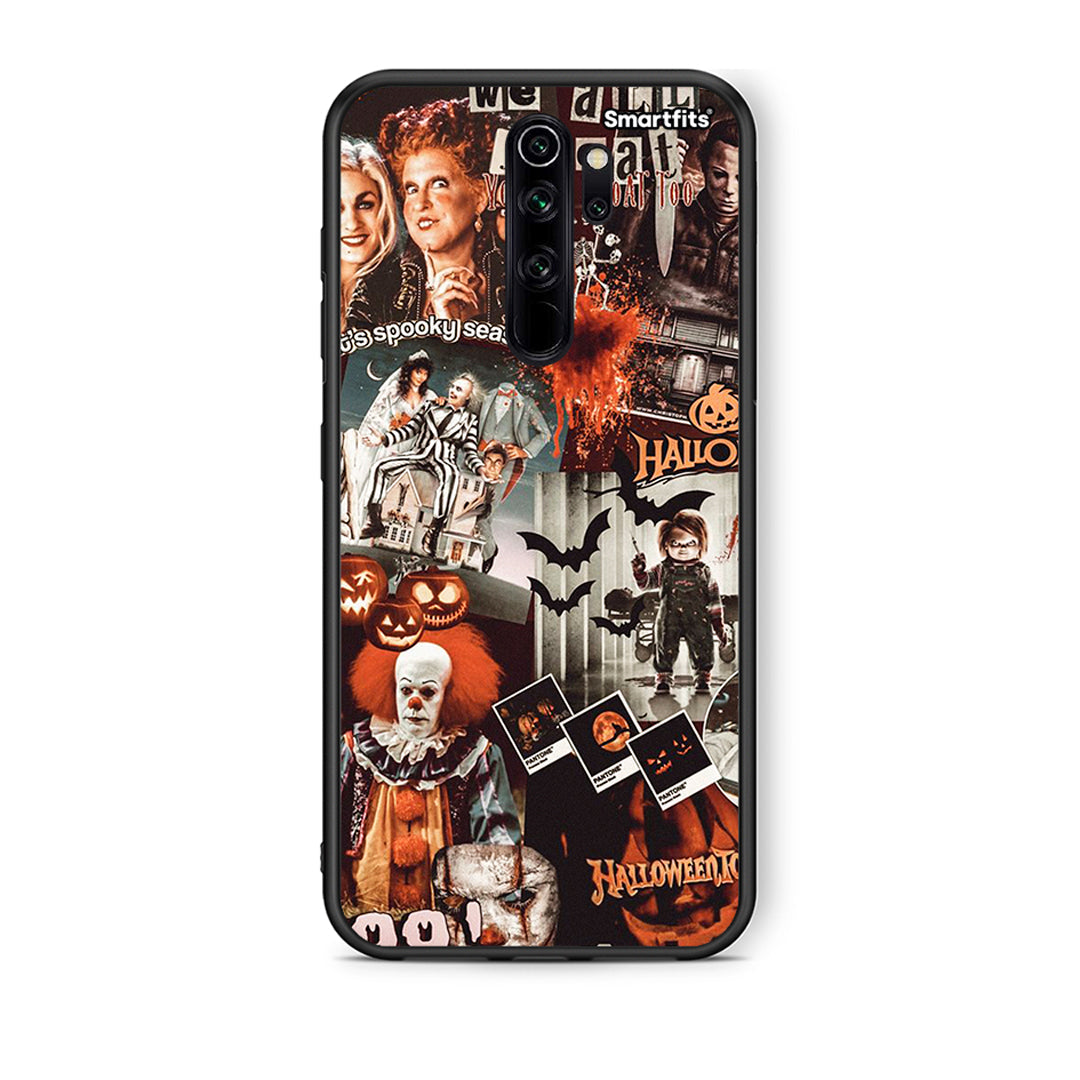 Xiaomi Redmi Note 8 Pro Halloween Spooky Season Θήκη από τη Smartfits με σχέδιο στο πίσω μέρος και μαύρο περίβλημα | Smartphone case with colorful back and black bezels by Smartfits