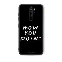 Thumbnail for Xiaomi Redmi Note 8 Pro How You Doin θήκη από τη Smartfits με σχέδιο στο πίσω μέρος και μαύρο περίβλημα | Smartphone case with colorful back and black bezels by Smartfits