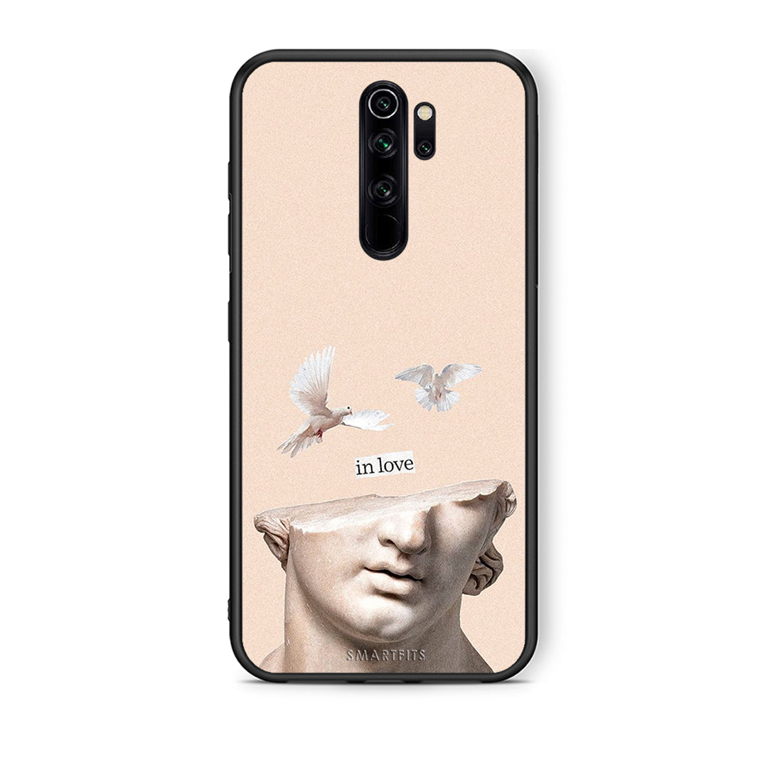 Xiaomi Redmi Note 8 Pro In Love θήκη από τη Smartfits με σχέδιο στο πίσω μέρος και μαύρο περίβλημα | Smartphone case with colorful back and black bezels by Smartfits