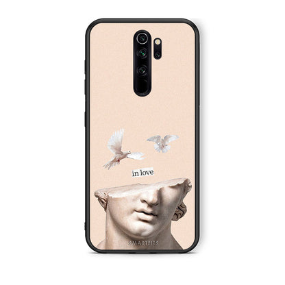 Xiaomi Redmi Note 8 Pro In Love θήκη από τη Smartfits με σχέδιο στο πίσω μέρος και μαύρο περίβλημα | Smartphone case with colorful back and black bezels by Smartfits