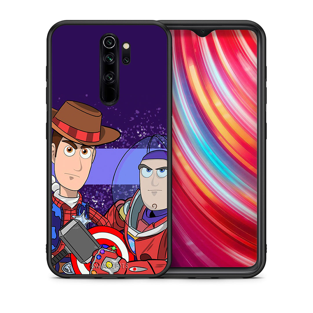 Θήκη Xiaomi Redmi Note 8 Pro Infinity Story από τη Smartfits με σχέδιο στο πίσω μέρος και μαύρο περίβλημα | Xiaomi Redmi Note 8 Pro Infinity Story case with colorful back and black bezels