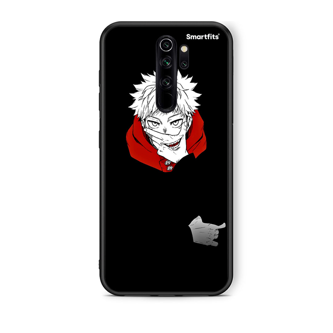 Xiaomi Redmi Note 8 Pro Itadori Anime θήκη από τη Smartfits με σχέδιο στο πίσω μέρος και μαύρο περίβλημα | Smartphone case with colorful back and black bezels by Smartfits