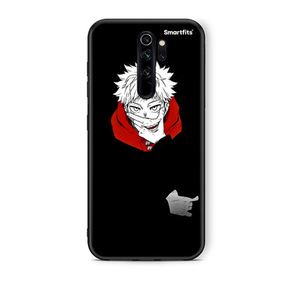 Xiaomi Redmi Note 8 Pro Itadori Anime θήκη από τη Smartfits με σχέδιο στο πίσω μέρος και μαύρο περίβλημα | Smartphone case with colorful back and black bezels by Smartfits