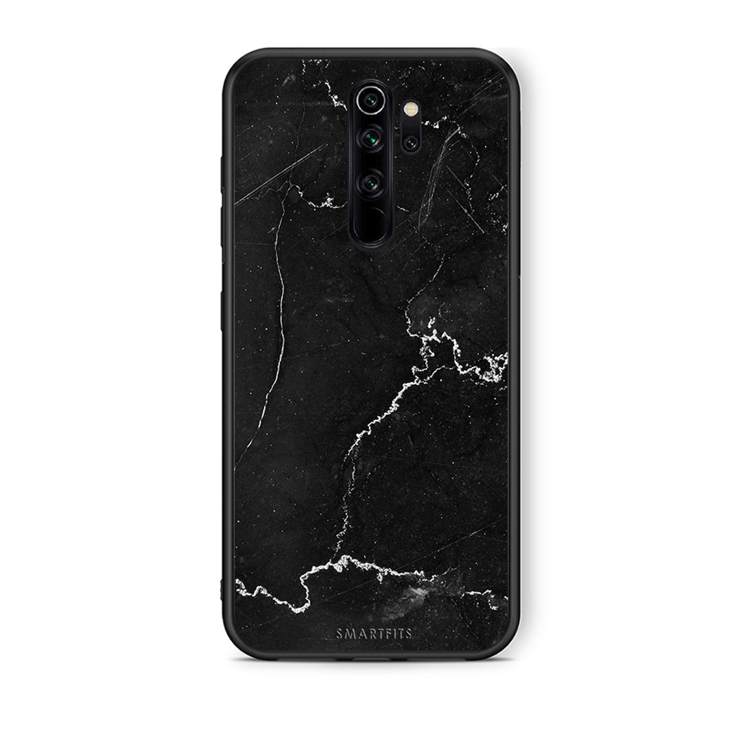 Xiaomi Redmi Note 8 Pro Marble Black θήκη από τη Smartfits με σχέδιο στο πίσω μέρος και μαύρο περίβλημα | Smartphone case with colorful back and black bezels by Smartfits