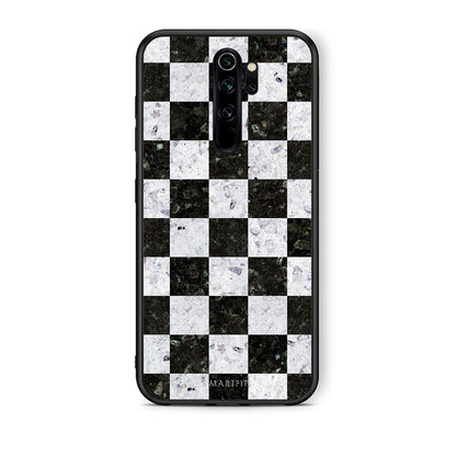 4 - Xiaomi Redmi Note 8 Pro Square Geometric Marble case, cover, bumper