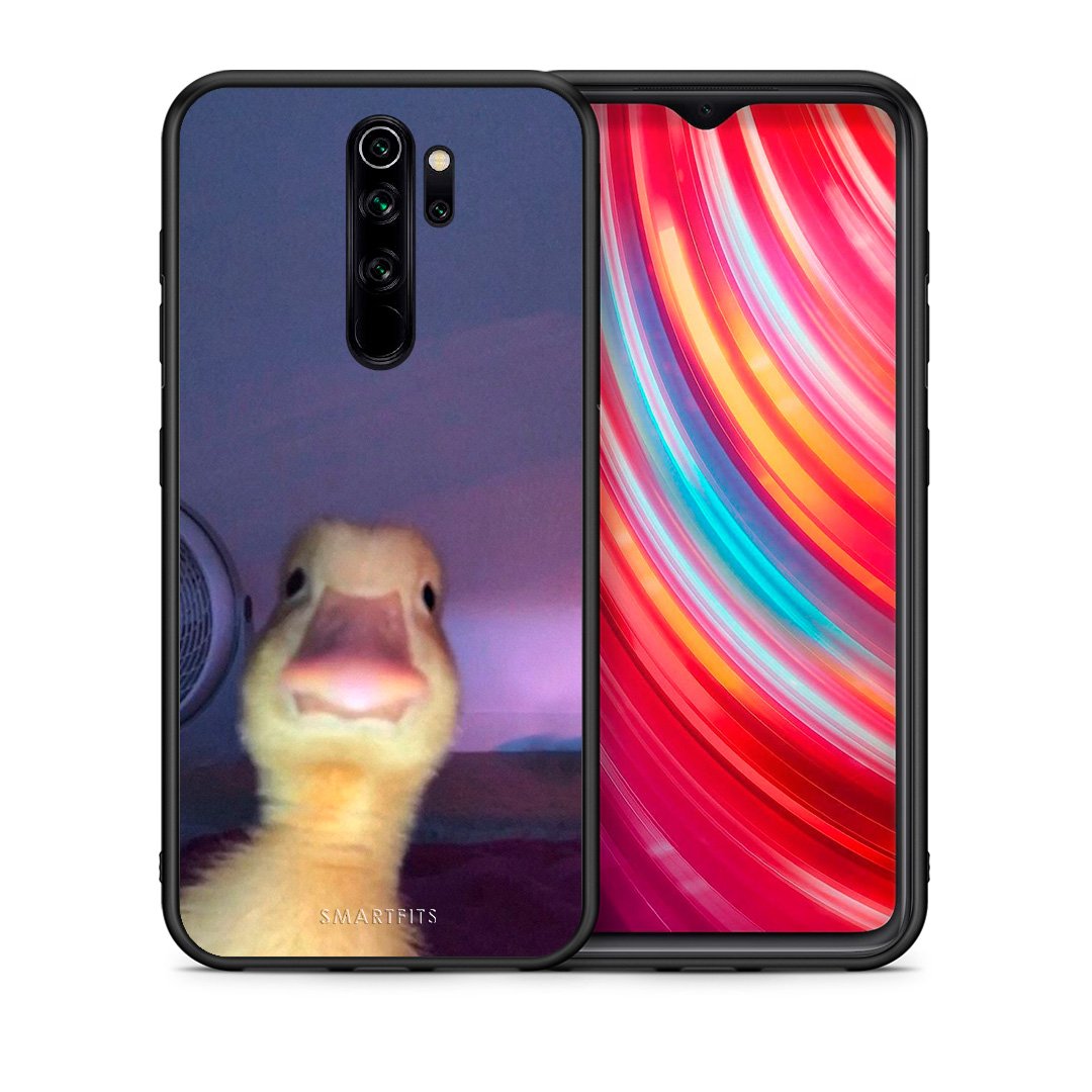 Θήκη Xiaomi Redmi Note 8 Pro Meme Duck από τη Smartfits με σχέδιο στο πίσω μέρος και μαύρο περίβλημα | Xiaomi Redmi Note 8 Pro Meme Duck case with colorful back and black bezels