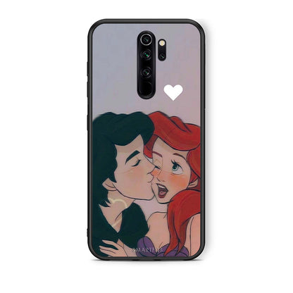 Xiaomi Redmi Note 8 Pro Mermaid Love Θήκη Αγίου Βαλεντίνου από τη Smartfits με σχέδιο στο πίσω μέρος και μαύρο περίβλημα | Smartphone case with colorful back and black bezels by Smartfits