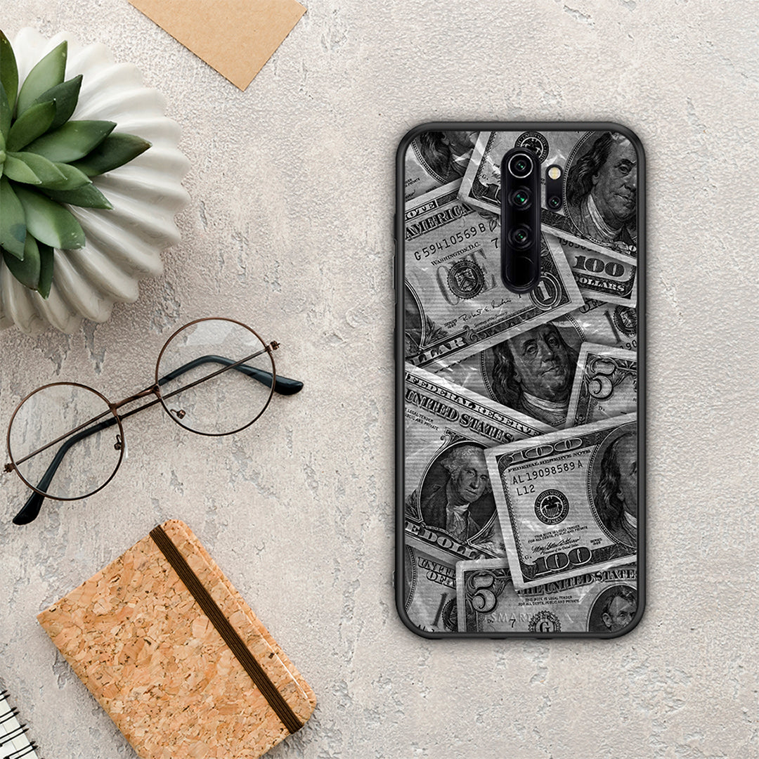 Money Dollars - Xiaomi Redmi Note 8 Pro θήκη