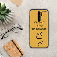 Thumbnail for My Password - Xiaomi Redmi Note 8 Pro θήκη