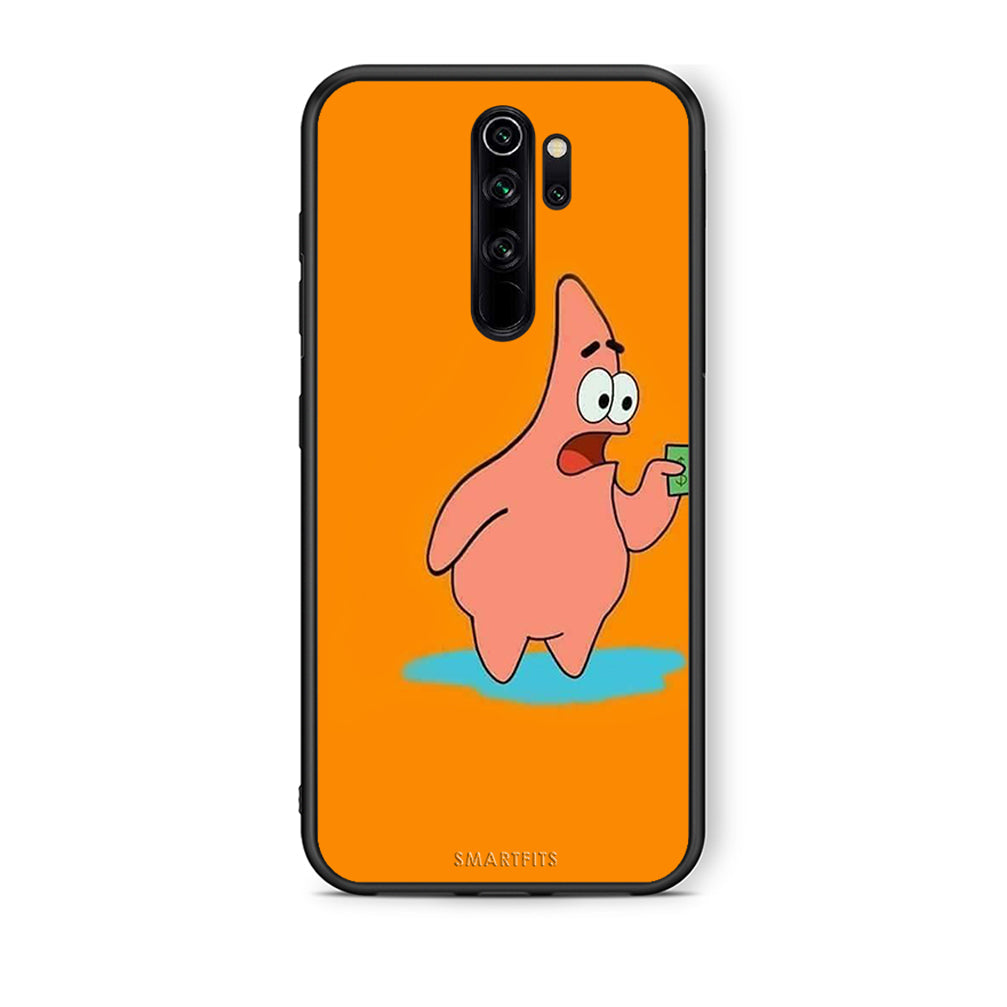 Xiaomi Redmi Note 8 Pro No Money 1 Θήκη Αγίου Βαλεντίνου από τη Smartfits με σχέδιο στο πίσω μέρος και μαύρο περίβλημα | Smartphone case with colorful back and black bezels by Smartfits