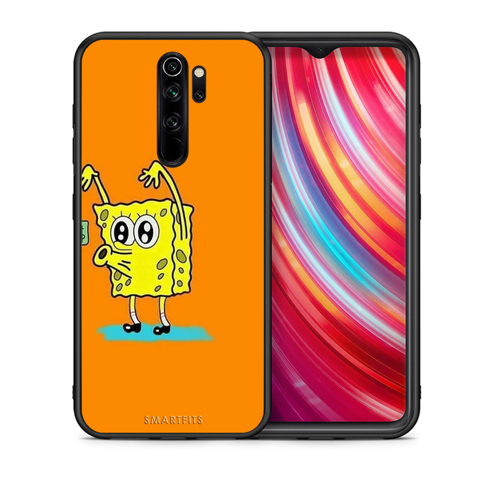 Θήκη Αγίου Βαλεντίνου Xiaomi Redmi Note 8 Pro No Money 2 από τη Smartfits με σχέδιο στο πίσω μέρος και μαύρο περίβλημα | Xiaomi Redmi Note 8 Pro No Money 2 case with colorful back and black bezels