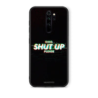 Thumbnail for Xiaomi Redmi Note 8 Pro OMG ShutUp θήκη από τη Smartfits με σχέδιο στο πίσω μέρος και μαύρο περίβλημα | Smartphone case with colorful back and black bezels by Smartfits